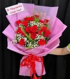  Bó Hoa Tình Hồng Mộng Mơ - HBD116 