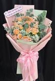  Bó Hoa Ánh Đào Dịu Ngọt - HBD118 