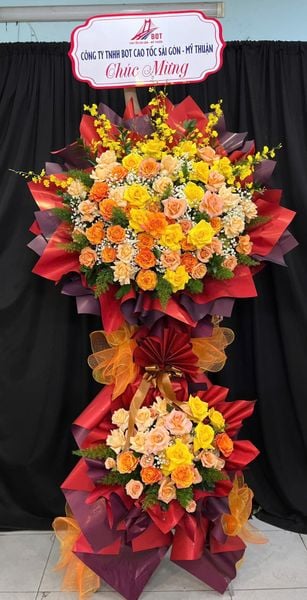 Hoa Chúc Mừng Cát Hỷ Vinh Quang - HCM111