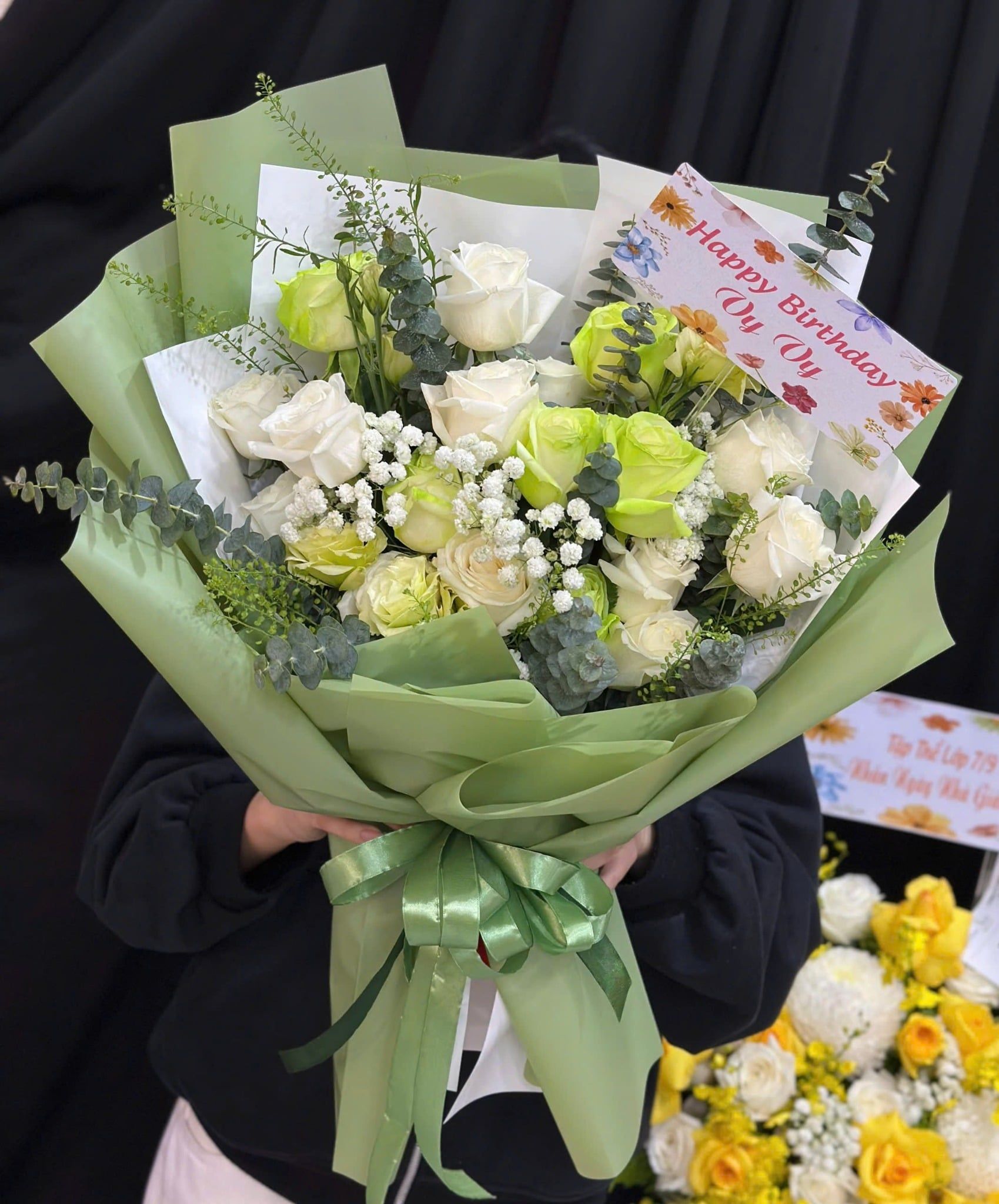  Bó Hoa Lục Ngọc Thanh Xuân - HBD15 
