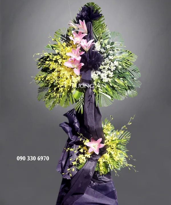  Vòng Hoa Khóc Thương - A129 