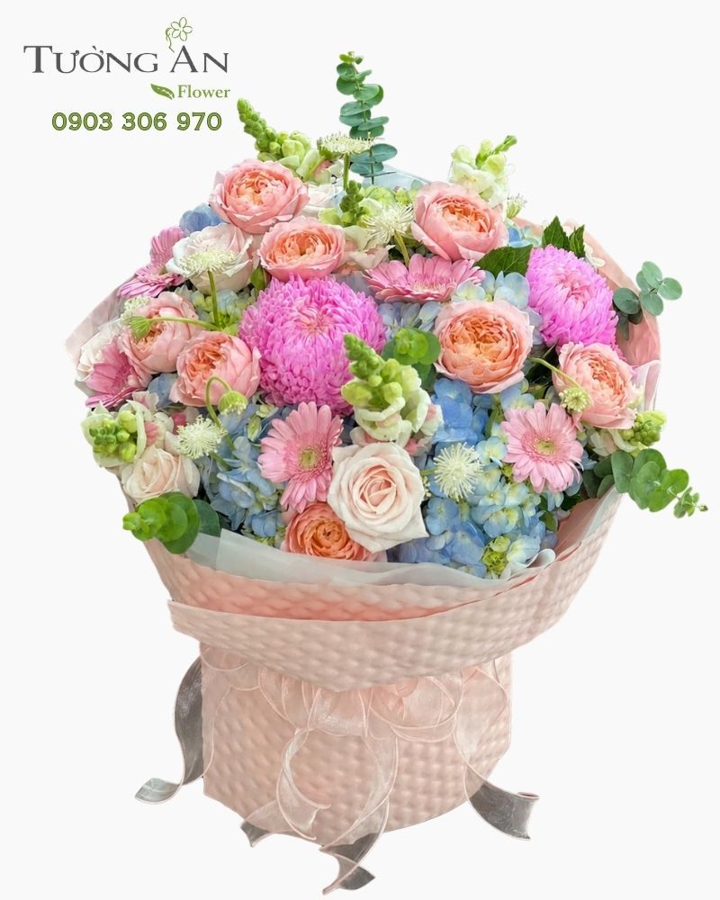  Bó Hoa Sắc Xuân Thanh Tú - HBT49 