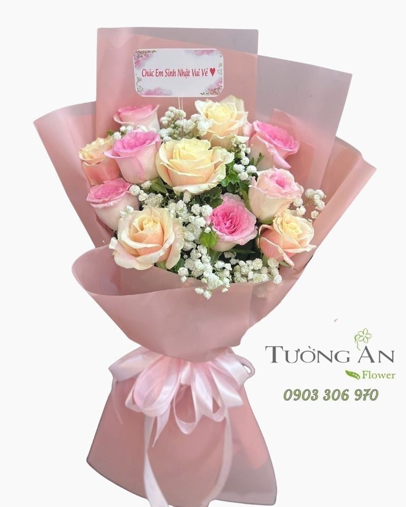  Bó Hoa Sắc Xuân Ngọt Ngào - HBD47 