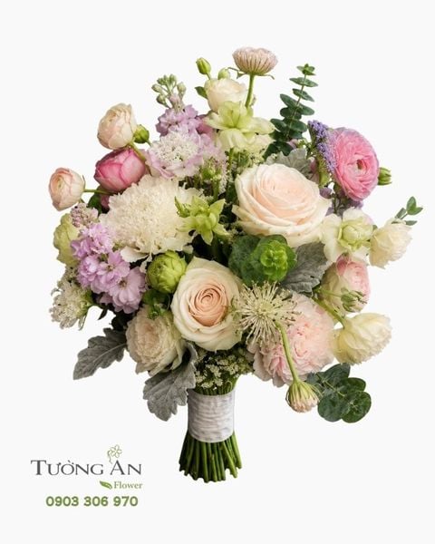 Bó Hoa Cưới Trọn Một Tình Yêu - BHC48