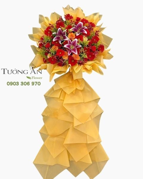 Hoa Chúc Mừng Kim Sắc Hỷ Hoa - HCM109
