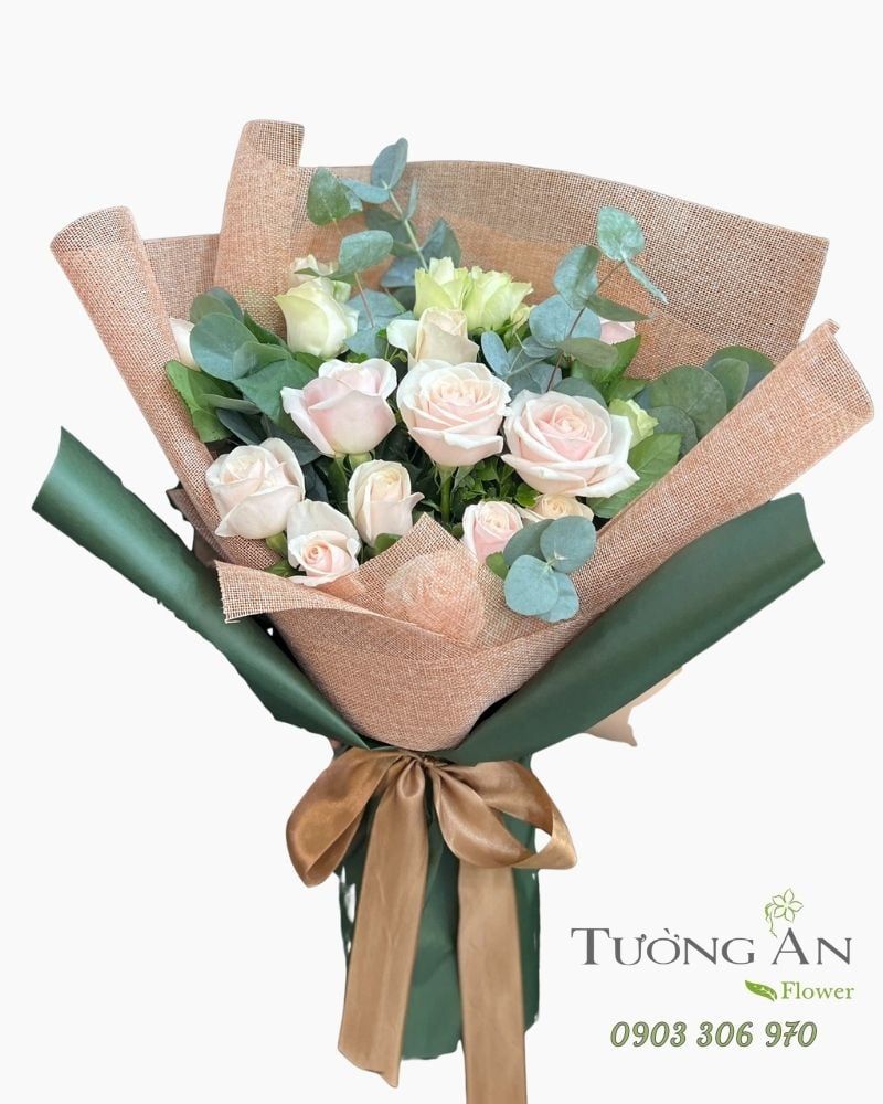  Bó Hoa Thanh Khiết Dịu Êm - HBD44 