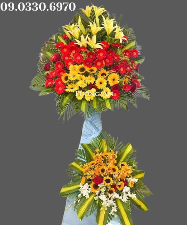  Kệ Hoa Chúc Mừng Hội Nghị - B490 