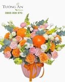  Hoa Cắm Hộp Bình Minh Rạng Rỡ - HCH147 