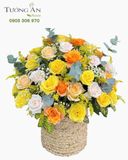  Giỏ Hoa Bình Minh Rực Rỡ - GH39 