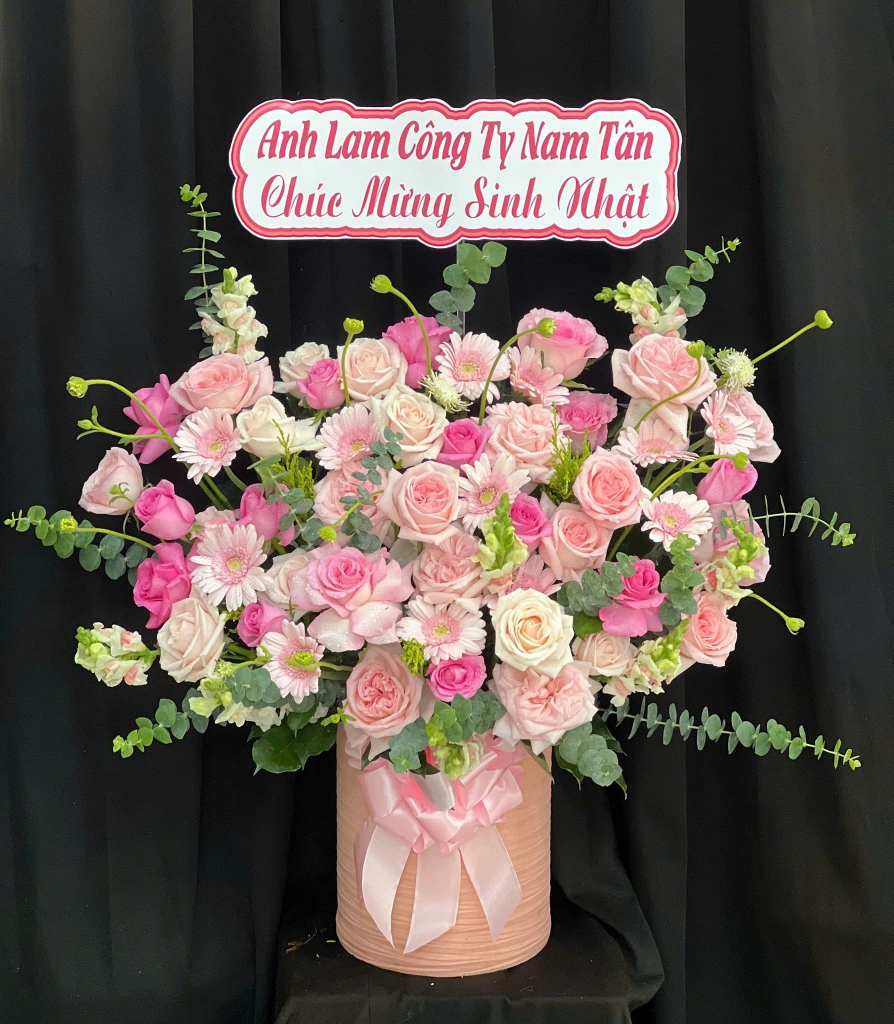  Hoa Cắm Hộp Khúc Nhạc Thanh Xuân - HCH156 