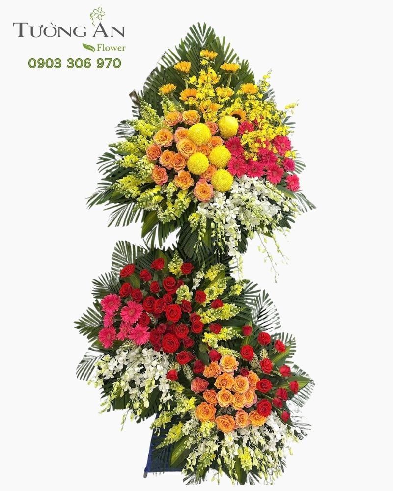  Hoa Chúc Mừng Bình Minh Thịnh Vượng - HCM87 