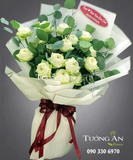  Bó Hoa Sen Trắng - A201 