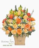  Hoa Cắm Hộp Hòa Sắc Phú An - HCH82 