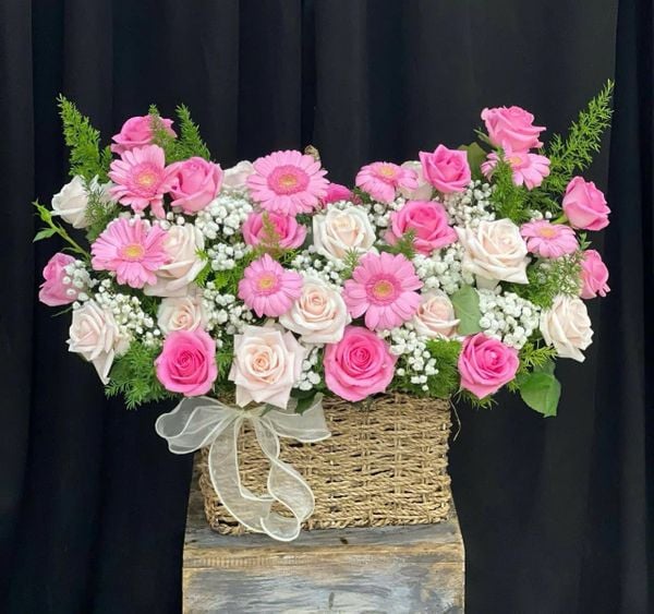 Giỏ Hoa Hồng Ngọt Yêu Thương - GH19
