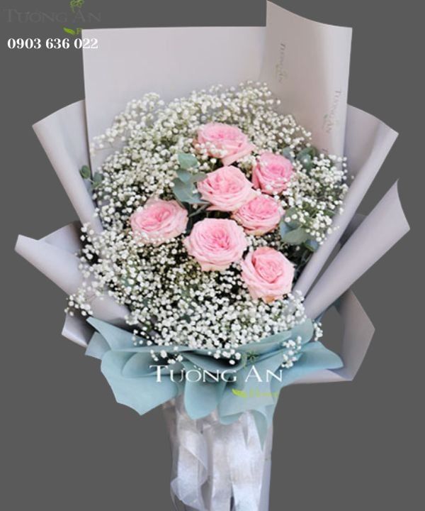  Bó Hoa 7 Ngày Nhớ Em - S384 