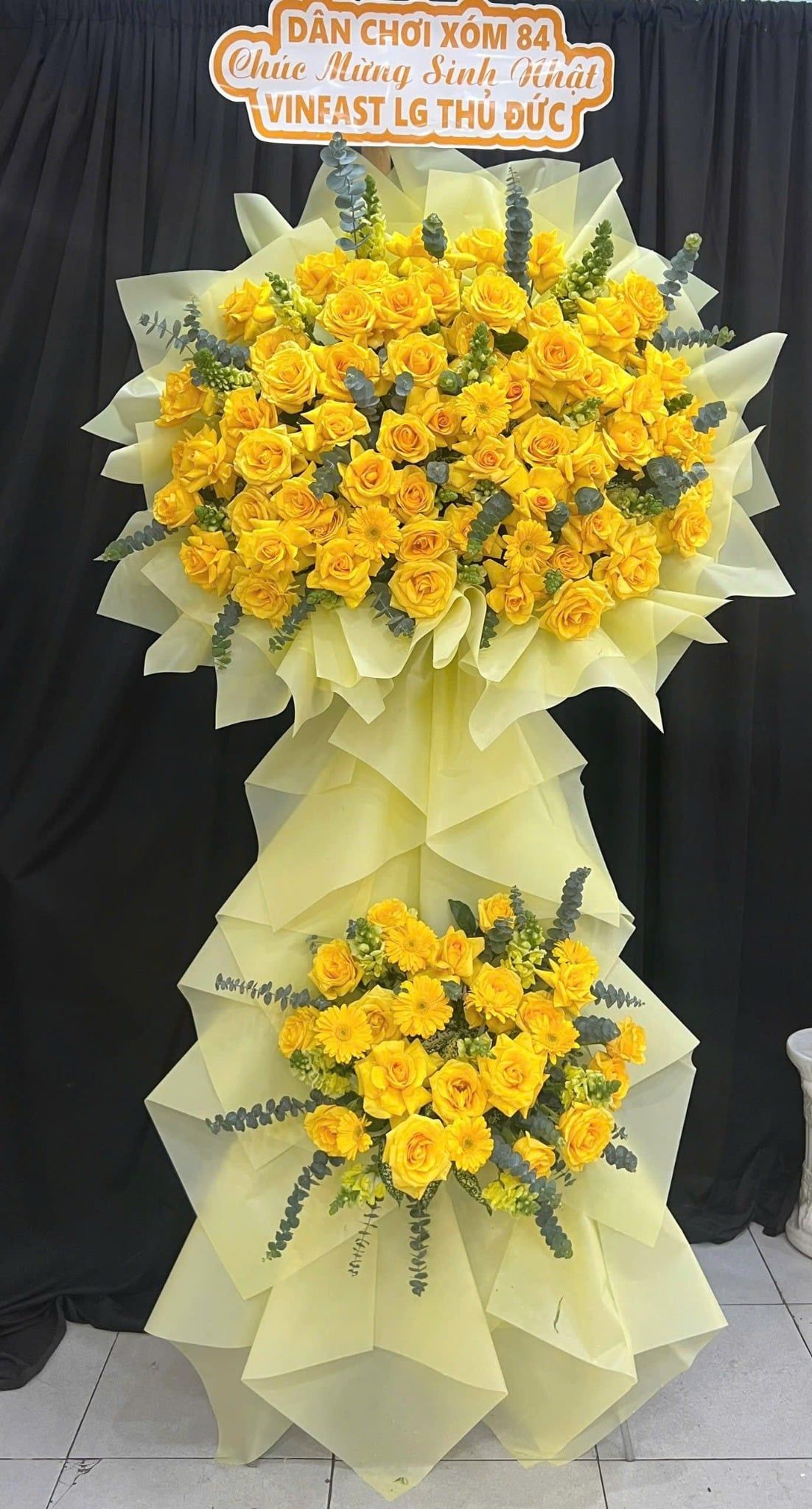  Hoa Chúc Mừng Hoàng Kim Khởi Sắc - HCM16 