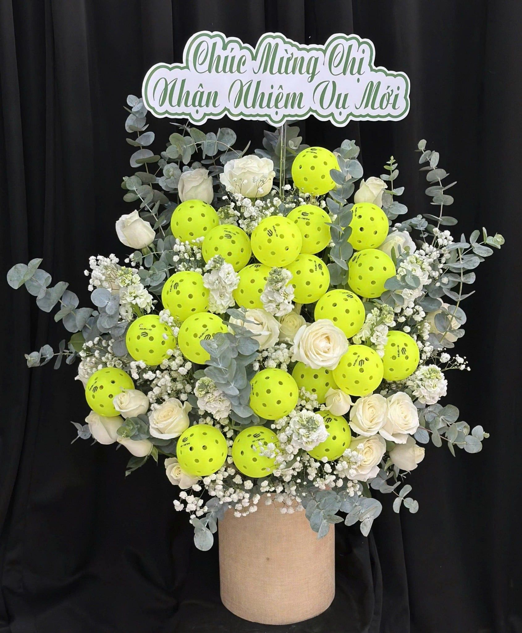  Hoa Cắm Hộp Lục Ngọc Pickle Joy - HCH11 