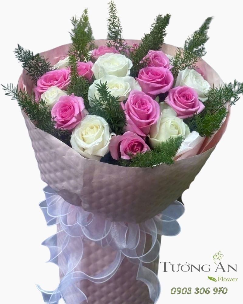  Bó Hoa Hồng Ân Dịu Dàng- HBT19 