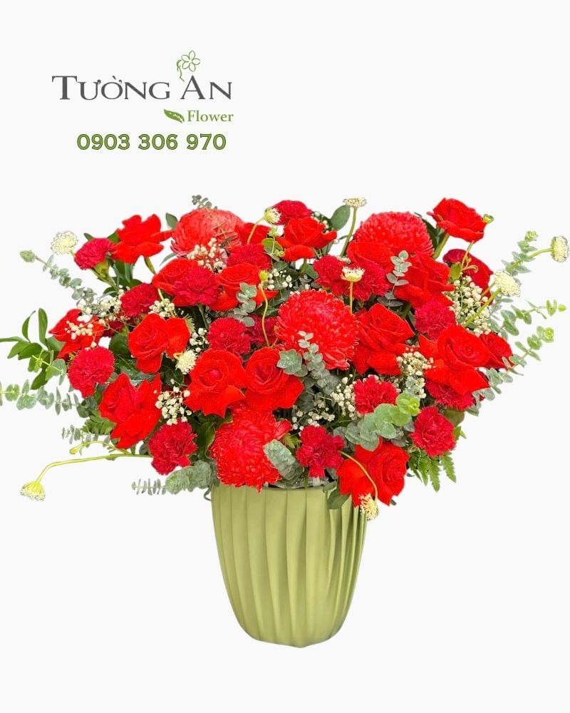  Hoa Cắm Hộp Khúc Ca Thành Công - HCH150 