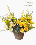  Giỏ Hoa Nắng Vàng Thanh Nhã - GH11 
