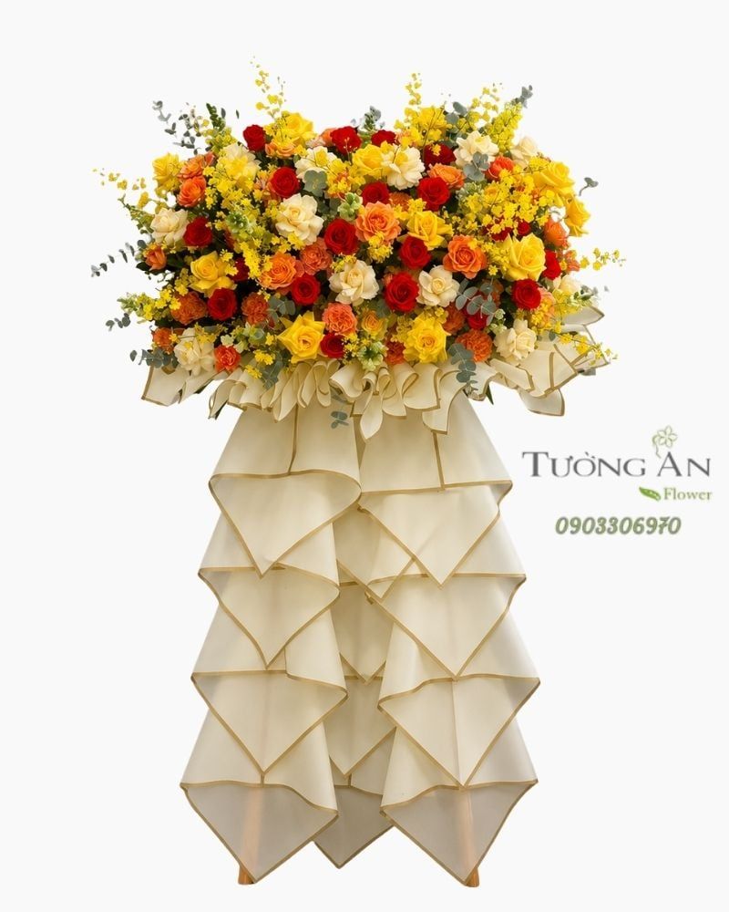  Hoa Chúc Mừng Sắc Xuân Hưng Thịnh - HCM65 