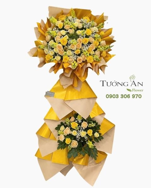 Hoa Chúc Mừng Hoàng Kim Cát Tường - HCM97