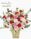  Hoa Cắm Hộp Sắc Xuân Viên Mãn - HCH159 