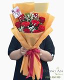  Bó Hoa Đỏ Thắm Tình Hoa - HBD65 