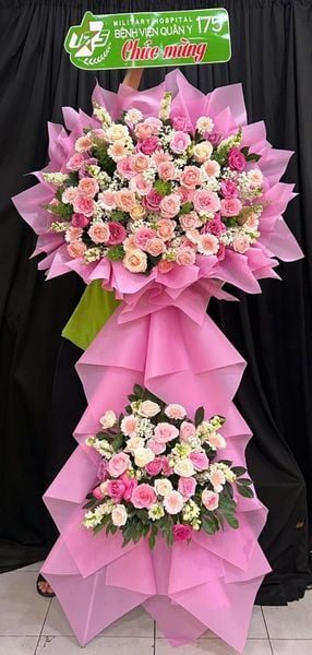 Hoa Chúc Mừng Xuân Hồng Kiêu Sa - HCM72