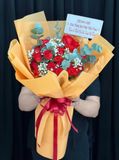  Bó Hoa Hồng Đỏ Rạng Ngời - HBD78 