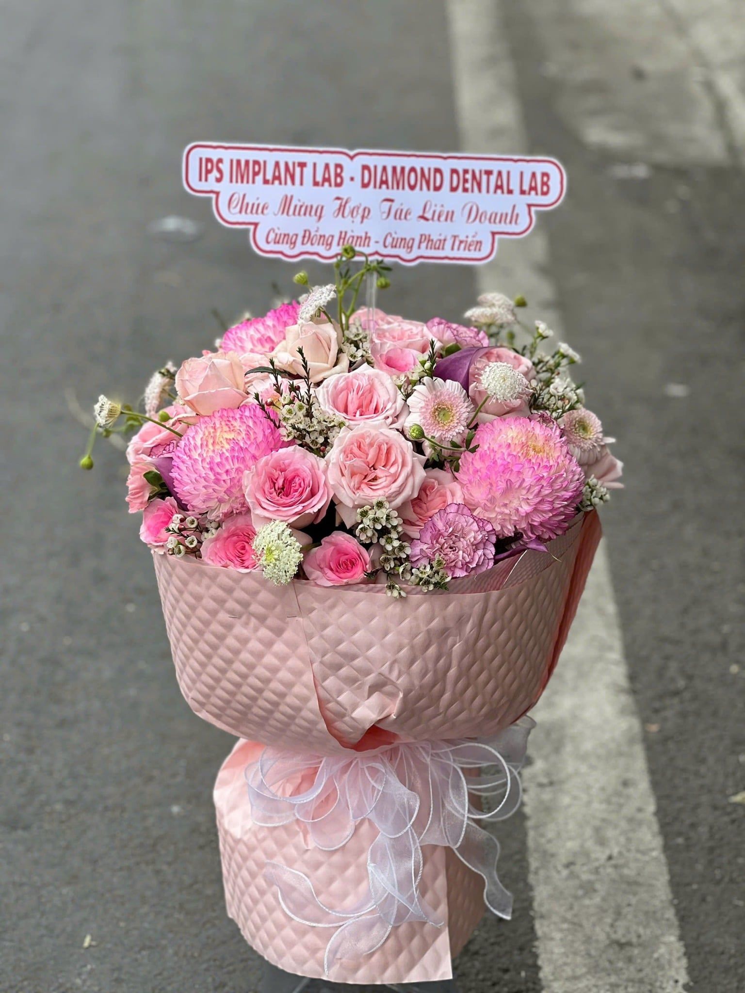  Bó Hoa Hồng Phấn Ngọt Ngào - HBT12 