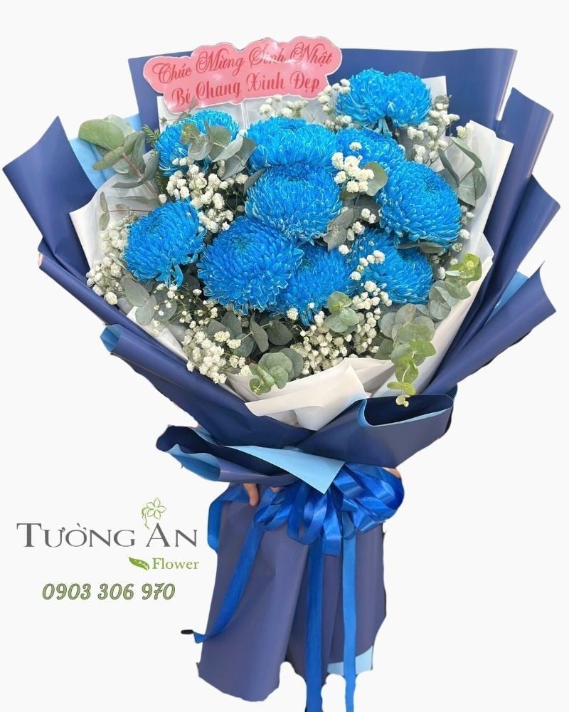  Bó Hoa Thanh Lam Rực Rỡ - HBD66 