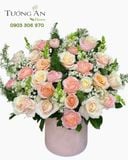  Hoa Cắm Hộp Sớm Mai Dịu Êm - HCH149 