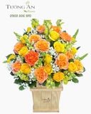  Hoa Cắm Hộp Ánh Dương Rạng Rỡ - HCH129 