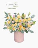  Hoa Cắm Hộp Ánh Ban Mai Dịu Ngọt - HCH39 