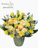  Hoa Cắm Hộp Bình Minh Phú Quý - HCH160 