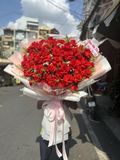  Bó Hoa Hồng Đỏ Bất Tận - HBD87 