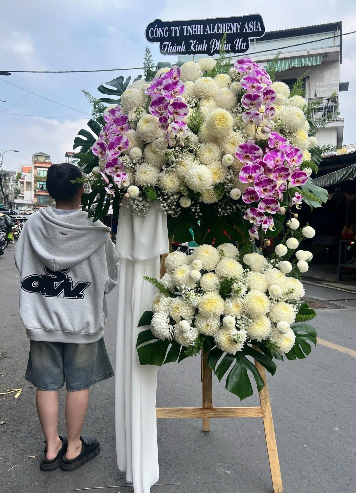  Vòng Hoa Chia Buồn An Nhiên Một Cõi - HTL21 