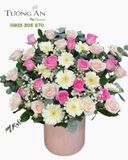  Hoa Cắm Hộp Giai Điệu Dịu Dàng - HCH151 