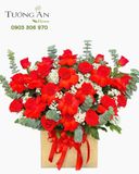  Hoa Cắm Hộp Ngọn Lửa Thành Công - HCH161 