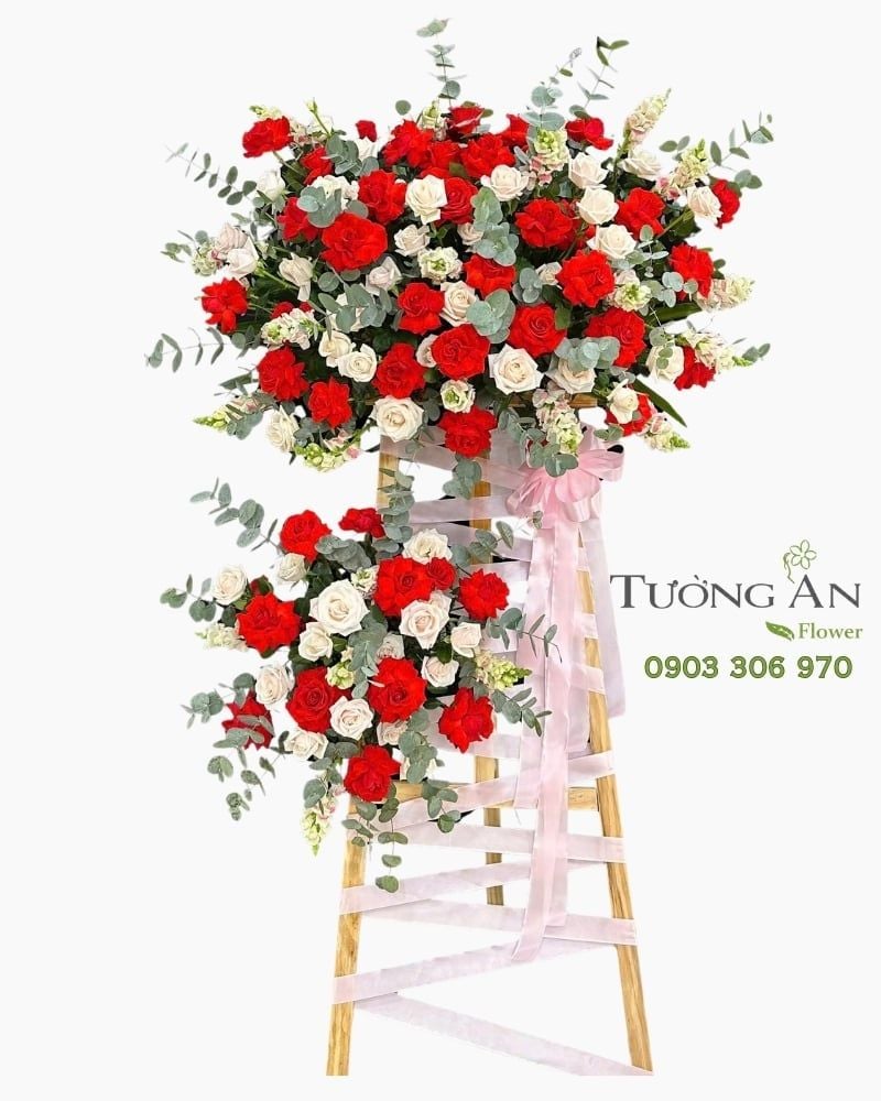  Hoa Chúc Mừng Hồng Phúc Vinh Quang - HCM95 