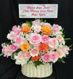  Giỏ Hoa Nắng Dịu Ngọt Ngào - GH23 