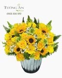  Hoa Cắm Hộp Dương Quang Phú Quý - HCH84 