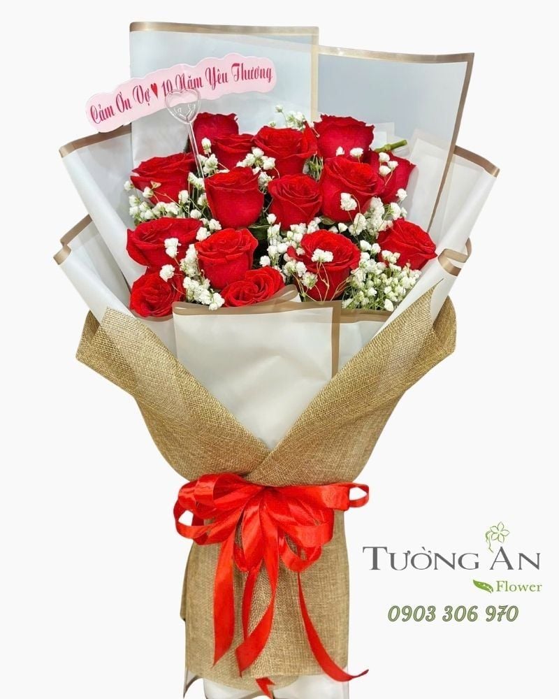  Bó Hoa Lời Yêu Trọn Vẹn - HBD36 