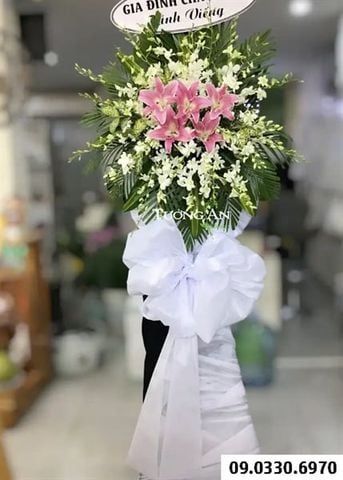  Vòng Hoa Chia Buồn Giá Rẻ - B236 