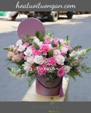  Hộp Hoa Sắc Hồng - B123 