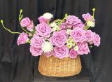  Giỏ Hoa Tím Mộng Yêu Thương - GH14 