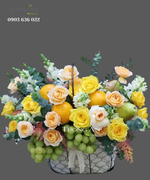 Giỏ Hoa Trái Cây An Nhiên