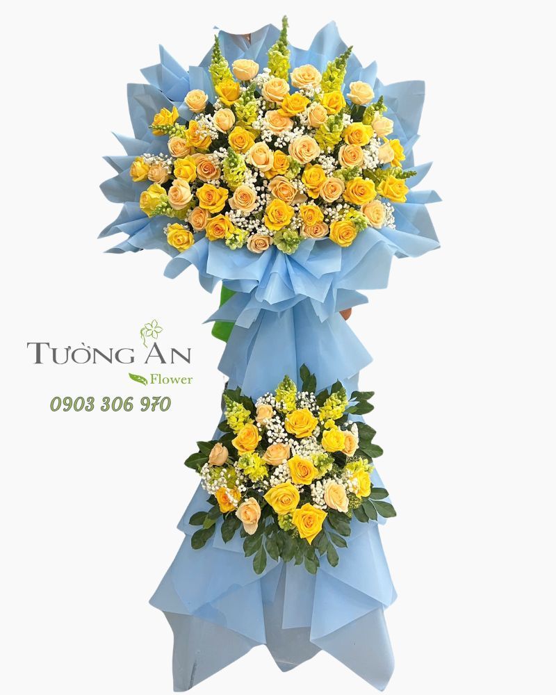  Hoa Chúc Mừng Nắng Xuân Dịu Êm - HCM49 