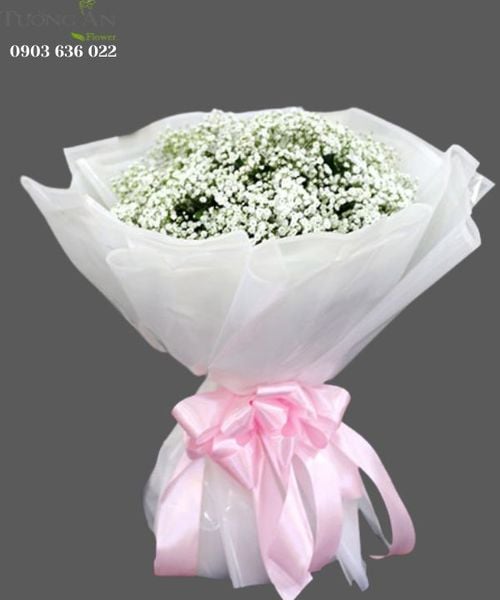 Bó Hoa Baby Trắng